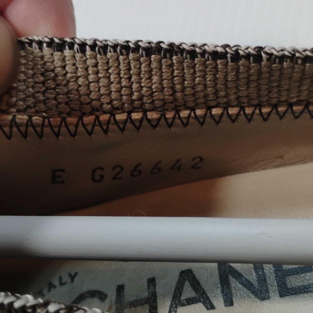 CHANEL Lambskin Leather Ballerina Flats Size 37EU With CALLOUTS - Picture 7 of 16